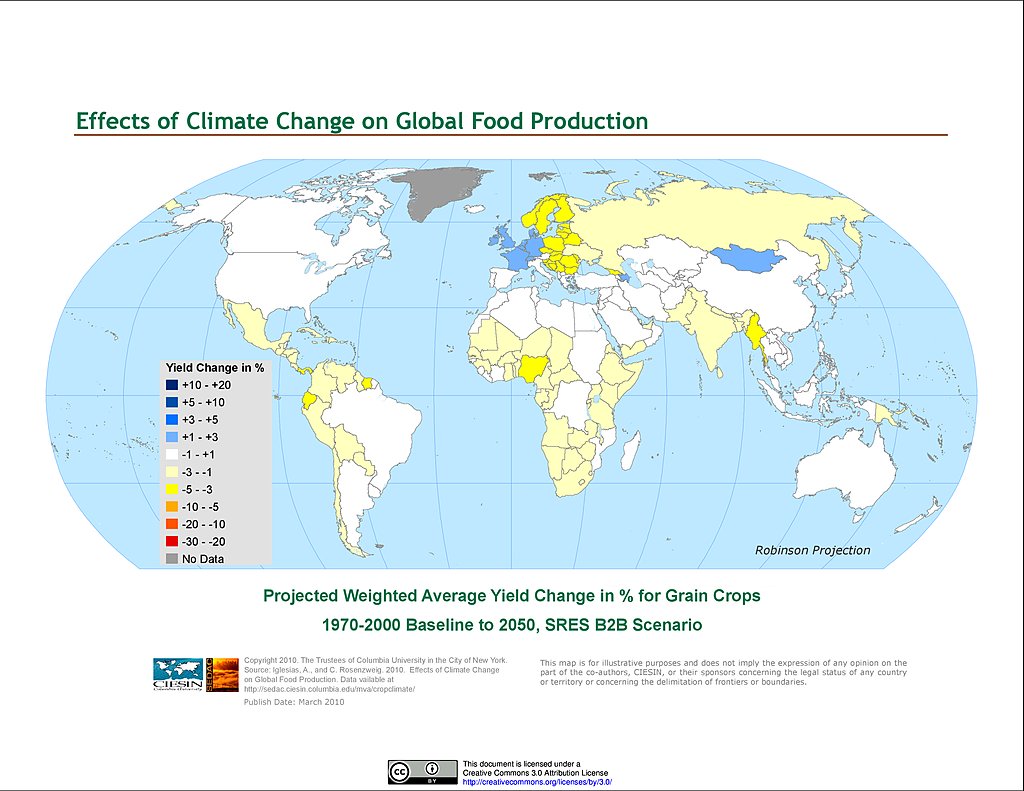 Global climate effects on the citrus industry