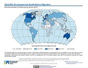 Map: Environmental Health, EPI 2022