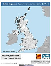 Map: Administrative Boundaries: United Kingdom