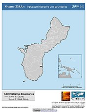 Map: Administrative Boundaries: Guam