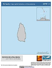 Map: Administrative Boundaries: St. Lucia