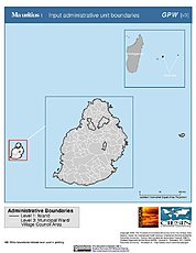 Map: Administrative Boundaries: Mauritius