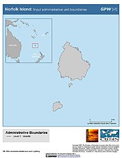 Map: Administrative Boundaries: Norfolk Island