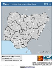 Map: Administrative Boundaries: Nigeria