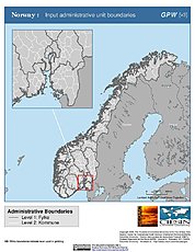 Map: Administrative Boundaries: Norway