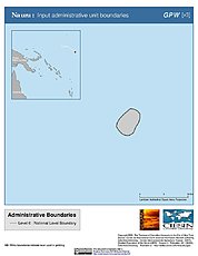 Map: Administrative Boundaries: Nauru