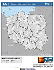 Map: Administrative Boundaries: Poland
