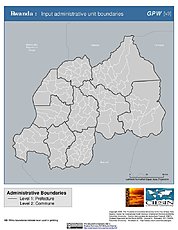 Map: Administrative Boundaries: Rwanda