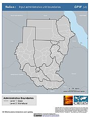 Map: Administrative Boundaries: Sudan