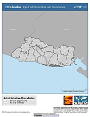 Map: Administrative Boundaries: El Salvador