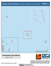 Map: Administrative Boundaries: Tokelau