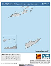 Map: Administrative Boundaries: U.S. Virgin Islands