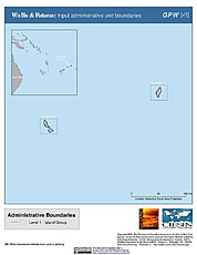 Map: Administrative Boundaries: Wallis & Futuna Islands