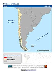 Map: Urban Extents: Chile