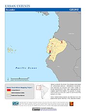 Map: Urban Extents: Ecuador
