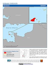 Map: Urban Extents: Guernsey