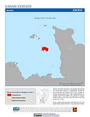 Map: Urban Extents: Jersey