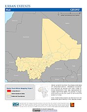 Map: Urban Extents: Mali