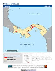 Map: Urban Extents: Panama
