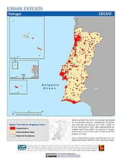 Map: Urban Extents: Portugal