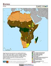 Map: Biomes: Africa