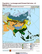 Map: Biomes: Asia