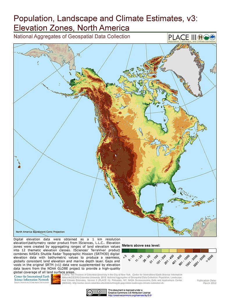 North America Climate Map