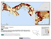 Map: Gini Index, ADM3: Panama