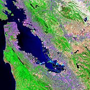 Map: Landsat Image: San Francisco, U.S.A.