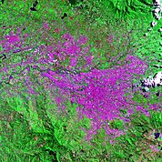 Map: Landsat Image: San Jose, Costa Rica