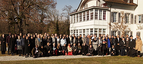 Photo of participants in the workshop of the Platform on Disaster Displacement (PDD) Advisory Committee Workshop held February 4–5