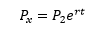 population estimate formula