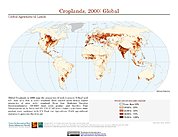 Map: Croplands (2000)