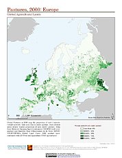 Map: Pastures (2000): Europe