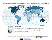 Map: Water Effects on Humans, EPI 2008