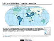Map: Ecosystem Vitality, EPI 2014