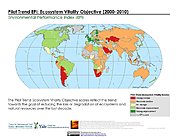 Map: Ecosystem Vitality, Pilot Trend EPI (2000-2010)
