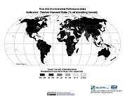 Map: Timber Harvest Rate, Pilot EPI 2006