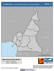 Map: Administrative Boundaries: Cameroon