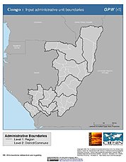 Map: Administrative Boundaries: Congo