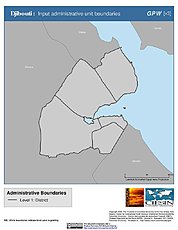 Map: Administrative Boundaries: Djibouti