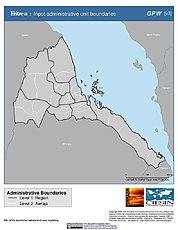 Map: Administrative Boundaries: Eritrea