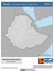 Map: Administrative Boundaries: Ethiopia