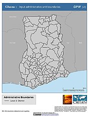 Map: Administrative Boundaries: Ghana