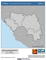 Map: Administrative Boundaries: Guinea Bissau