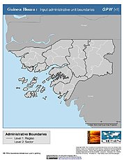 Map: Administrative Boundaries: Guinea