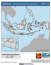 Map: Administrative Boundaries: Indonesia