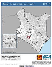 Map: Administrative Boundaries: Kenya