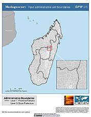 Map: Administrative Boundaries: Madagascar