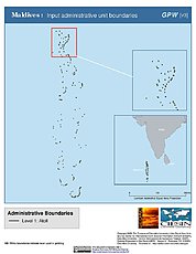 Map: Administrative Boundaries: Maldives
